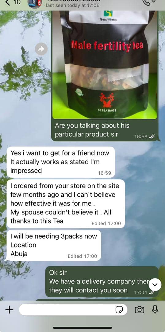 Customer message screenshot 2